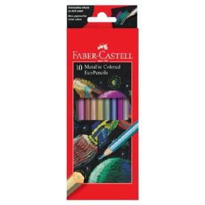 Faber-Castell Metallic Colored EcoPencils (10ct)