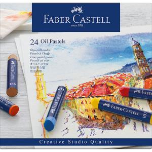 Faber Castell Creative Studio Oil Pastel Cardboard Box- 24ct