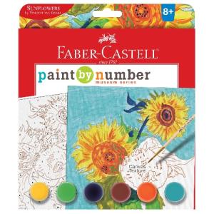 Faber-Castell Paint by Numbers Museum Series - Sunflowers