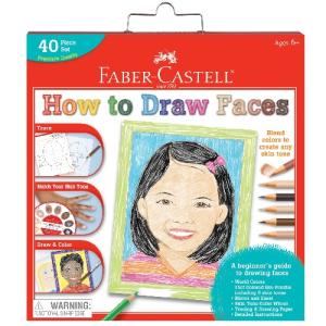 Faber-Castell World Color How to Draw Faces Art Set