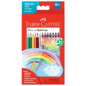 Faber-Castell How To Rainbow Watercolor Pencil Set
