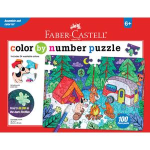 Faber-Castell Color By Number Puzzle - Camping