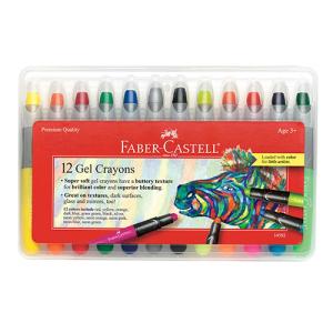 Faber-Castell Gel Crayons- 12ct