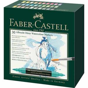 Faber Castell Albrecht Durer Artist Watercolor Markers Wallet- 30ct