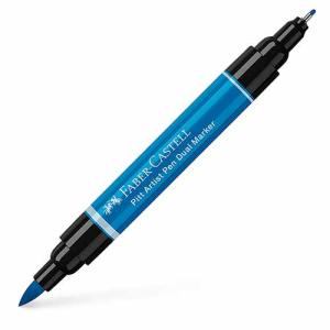 Faber Castell Pitt Artist Dual Marker India Ink- Phthalo Blue