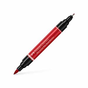 Faber Castell Pitt Artist Dual Marker India Ink- Deep Scarlet Red