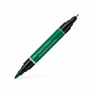Faber Castell Pitt Artist Dual Marker India Ink- Dark Phthalo Green