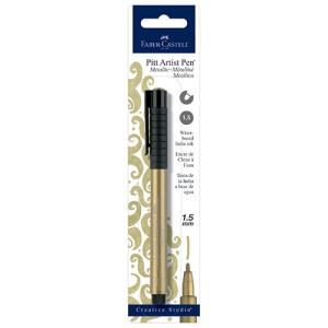 Pitt Artist Pen 1.5mm Bullet Nib- Gold
