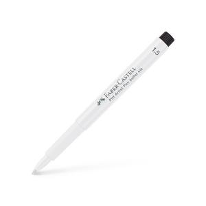 Pitt Artist Pen- White (101, 1.55mm Bullet Nib)