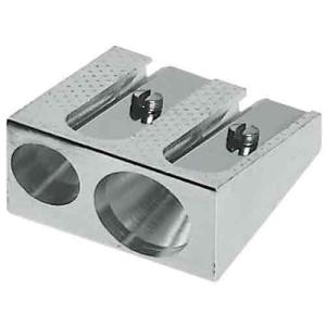 Faber Castell  Double Hole Metal Pencil Sharpener FC183400