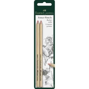 Faber Castell Eraser Pencils (Carded)