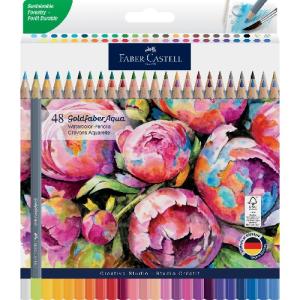 Goldfaber Aqua Watercolor Pencil Set - 48ct Assorted Colors
