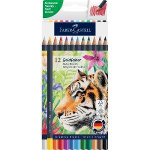 Faber Castell Goldfaber Colored Pencil - 12ct Basic Colors