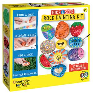 Faber Castell Creativity for Kids Rock Painting Kit- Hide And Seek