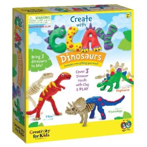 Faber Castell Creativity for Kids Create with Clay Dinosaurs