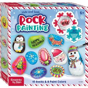 Faber Castell Holiday Hide & Seek Rock Painting Kit