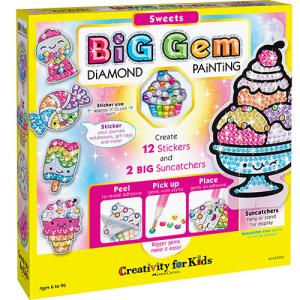 Faber Castell Creativity for Kids Big Gem Diamond Painting- Sweets