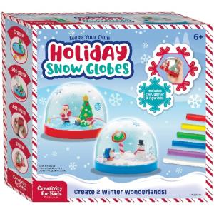 Faber Castell Creativity for Kids Make Your Own Holiday Snow Globes  6365000