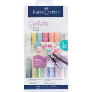 Faber Castell Creative Studio Gelatos- 15ct (Pastels)