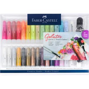 Faber Castell Creative Studio Gelatos Gift Set- 33ct
