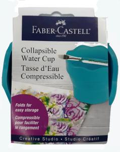 Faber-Castell Turquoise Collapsible Water Cup