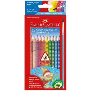 Faber Castell Grip Watercolor EcoPencils- 12ct