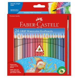 Faber Castell Grip Watercolor EcoPencils- 24ct