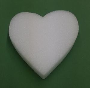 FloraCraft Styrofoam Heart 6" (1 count)
