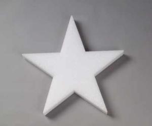 FloraCraft Styrofoam Star 4" x .5" (1 count)