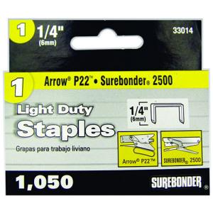 Surebonder #1 Light Duty Staples 1/2" - (1050 Count)