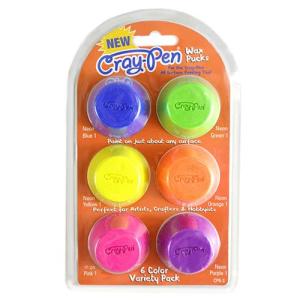 FPC Cray-Pen Wax Pucks - (6 Pack) Neon Colors