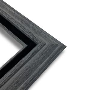 Econo Frame Tuscan Two Tone with Wood Liner - 12" x 24"
