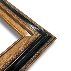Econo Frame Tuscan Black Gold with Wood Liner - 18" x 24"
