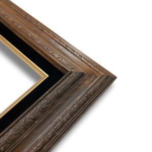 Econo Frame Walnut Stain with Black Liner - 20" x 24"