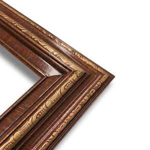 Econo Frame Tiger Gold with Wood Liner - 22" x 28"