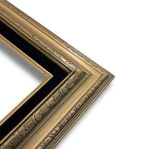Deluxe Frame Gold Gold with Black Liner – 30″ x 40″ - IN STORE PICK UP ONLY- CAN NOT SHIP-