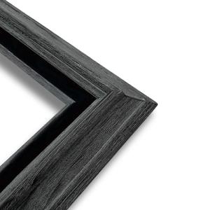 Closeout Econo Frame DriftGrey with Black Liner - 4"x5"
