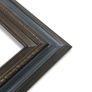 Closeout Econo Frame Stained Walnut Grey with Wood Liner - 4"x5"