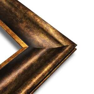 Series 3393 Antique Brown 5 1/2" wide Museum Frame