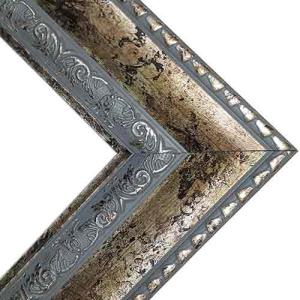 Series 010-148 Warm Antique Silver Narrow Ornate Frame  16"x20"
