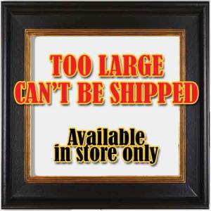 Series 20A - Rich Black Plein Air Frame with Gold Lip - IN STORE PICK UP ONLY- CAN NOT SHIP - 24" x 36"