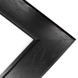 Series 249 Black Woodgrain Plein Air Frame 9X12   FRMTP-249-BW