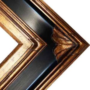 Series 278BPG Black Panel Gold Frame - 8" x 10"