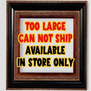 Series 446 Black Antique Gold Gallery Deluxe Frame - IN STORE PICK UP ONLY- CAN NOT SHIP - 30" x 40"