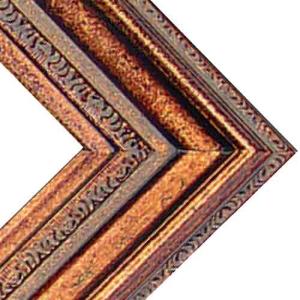 Series 446 Antique Gold Gallery Deluxe Frame - 9" x 12"