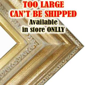 Series 446 Champagne Gold Gallery Deluxe Frame  - IN STORE PICK UP ONLY- CAN NOT SHIP - 24" x 36"