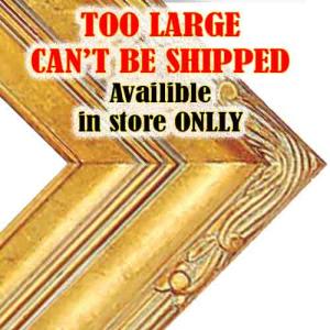 Series 607 Gold Deluxe Museum Frame - IN STORE PICK UP ONLY- CAN NOT SHIP - 30" x 40"