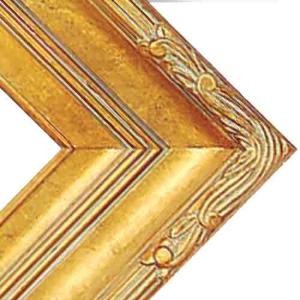 Series 607 Gold Deluxe Museum Frame - 9" x 12"