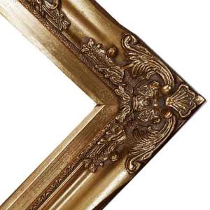 Series 722G  Gold Ornate Frame - 8" x 10"