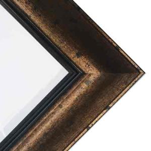 OVERSIZE FEES **** Series 76-488 Antique Gold Frame    24" x 24"